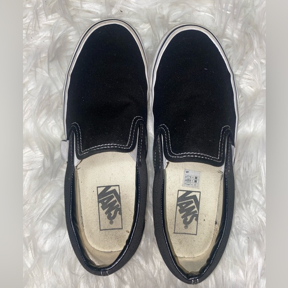 vans slip on shoes size 7.5 women’s - Picture 1 of 4